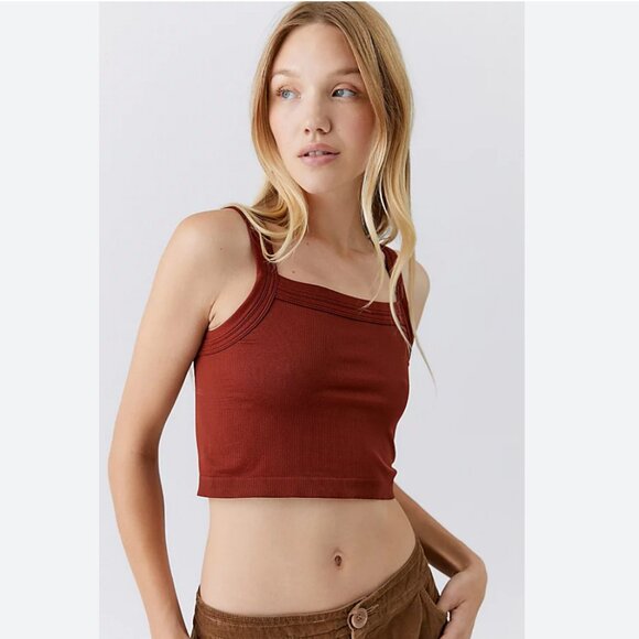 Out From Under Crop Rib Top S - Picture 6 of 6